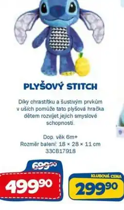 Sparkys Plyšový stitch nabídka