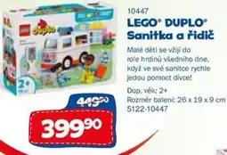 Sparkys LEGO DUPLO Sanitka a řidič nabídka