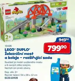 Sparkys LEGO DUPLO Železniční most a koleje - rozšiřující sada nabídka