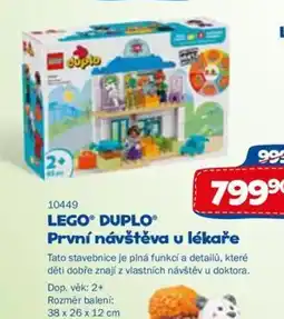 Sparkys LEGO DUPLO Disney První návštěva u lékaře nabídka