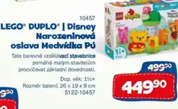 Sparkys LEGO DUPLO Disney Narozeninová oslava Medvídka Pú nabídka