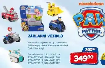 Sparkys Základní vozidlo nabídka