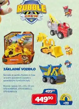 Sparkys Základní vozidlo nabídka