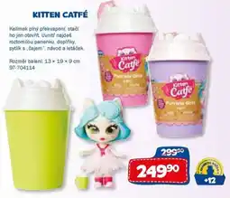 Sparkys Kitten catfé nabídka