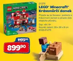 Sparkys LEGO Minecraft Krávomůrčí domek nabídka
