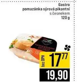 Jip Gastro pomazánka sýrová pikantni s česnekem 120 g nabídka