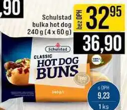 Jip Schulstad bulka hot dog 240 g (4 x 60 g) nabídka