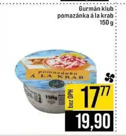 Jip Gurmán klub pomazánka á la krab 150 g nabídka