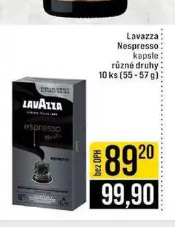 Jip Lavazza Nespresso kapsle různé druhy 10 ks (55-57 g) nabídka