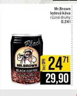 Jip Mr.Brown ledová káva různé druhy 0,24l nabídka