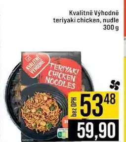 Jip Kvalitně Výhodně teriyaki chicken, nudle 300 g nabídka