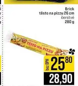 Jip Brick těsto na pizzu 26 cm čerstvé 280g nabídka