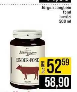 Jip Jürgen Langbein fond hovězí 500 ml nabídka