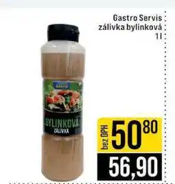 Jip Gastro Servis zálivka bylinková 1l nabídka