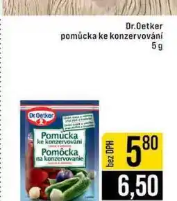 Jip Dr.Oetker pomůcka ke konzervování 5g nabídka