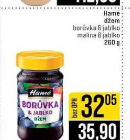 Jip Hamé džem borůvka & jablko malina & jablko 260 g nabídka