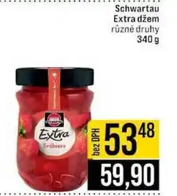 Jip Schwartau Extra džem různé druhy 340 g nabídka