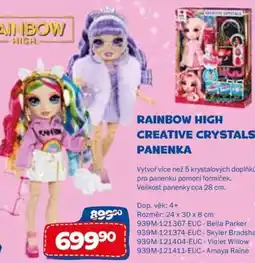 Sparkys Rainbow high creative crystals panenka nabídka