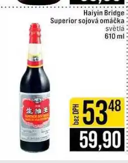 Jip Haiyin Bridge Superior sojová omáčka světlá 610 ml nabídka