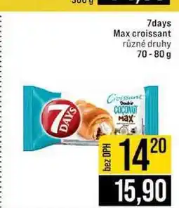 Jip 7days Max croissant různé druhy 70-80 g nabídka