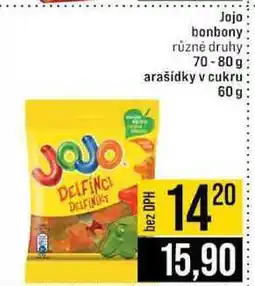 Jip Jojo bonbony různé druhy 70-80 g nabídka