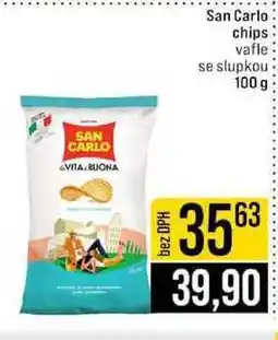 Jip San Carlo chips vafle se slupkou 100 g nabídka