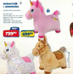 Sparkys Skákací kůň / jednorožec nabídka
