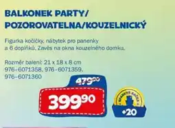 Sparkys Balkonek party/ pozorovatelna/kouzelnický nabídka