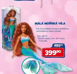 Sparkys Malá mořská víla nabídka