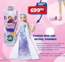 Sparkys Frozen spin and reveal panenka nabídka