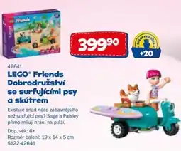 Sparkys LEGO® Friends Dobrodružství se surfujícími psy a skútrem nabídka