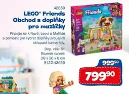 Sparkys LEGO® Friends Obchod s doplňky pro mazlíčky nabídka