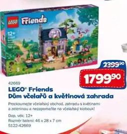 Sparkys LEGO® Friends Dům včelařů a květinová zahrada nabídka