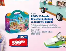 Sparkys LEGO® Friends Kreativní plážový a cestovní kufřík nabídka