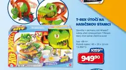 Sparkys T-Rex útočí na hasičskou stanici nabídka