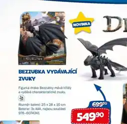 Sparkys Bezzubka vydávající zvuky nabídka