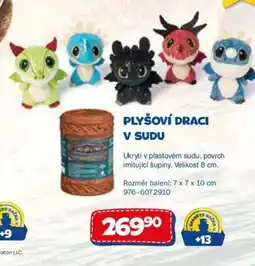 Sparkys Plyšoví draci v sudu nabídka