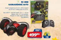 Sparkys RC Mini kaskadérské auto nabídka