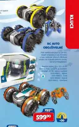 Sparkys RC auto obojživelné nabídka