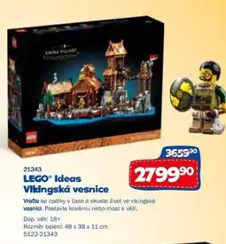 Sparkys LEGO® Ideas Vikingská vesnice nabídka