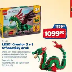 Sparkys LEGO® Creator 3 v 1 Středověký drak nabídka