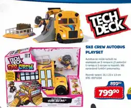 Sparkys SK8 crew autobus playset nabídka