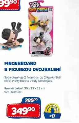 Sparkys Fingerboard s figurkou dvojbalení nabídka
