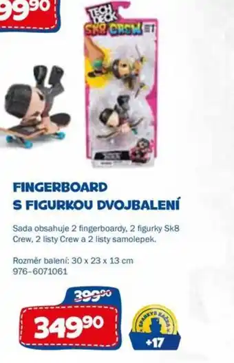 Sparkys Fingerboard s figurkou dvojbalení nabídka
