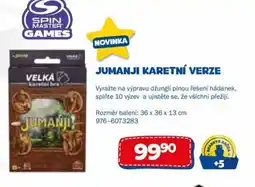 Sparkys Jumanji karetní verze nabídka
