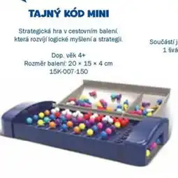 Sparkys Tajný kód mini nabídka