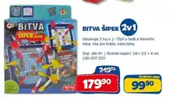 Sparkys Bitva šipek 2v1 nabídka