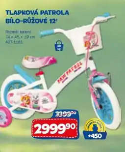 Sparkys Tlapková patrola Bílo-růžové 12" nabídka