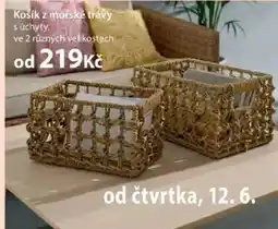 NKD Košík z mořské trávy nabídka