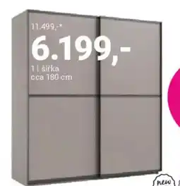 Möbelix Skříň s pos. dveř., 'ULM" nabídka